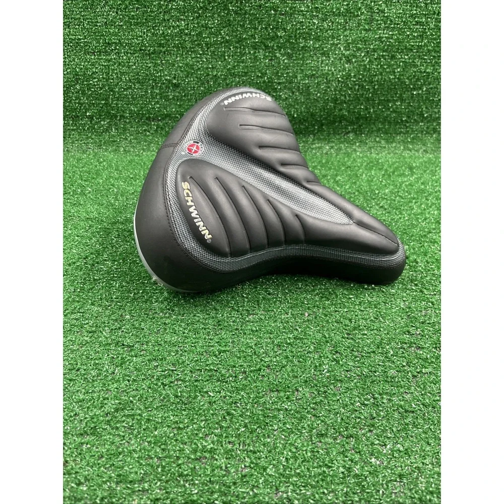Schwinn Bicycle Seat VELO‎ Cushioned Comfortable Padding Saddle Black